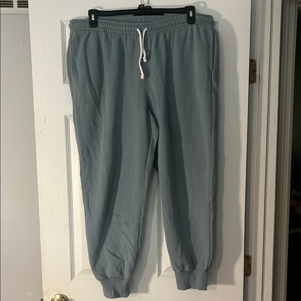 Wild Fable Blue Jogger Sweatpants with Elastic Cuffs